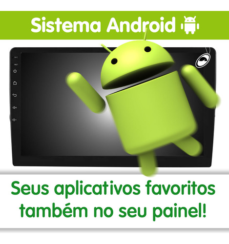 Multimidia 9' Android Corsa 02 Até 2012 Android Auto Carplay