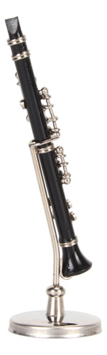 Soporte Y Funda En Miniatura De Juguete Para Clarinete, Mode