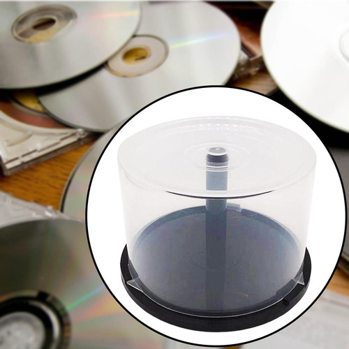. Unidades De Almacenamiento De Cd Y Dvd, Caja Tipo Cubo,