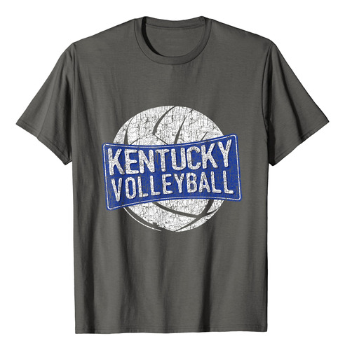 Camiseta Gráfica Retro Vintage Envejecida De Voleibol De K.