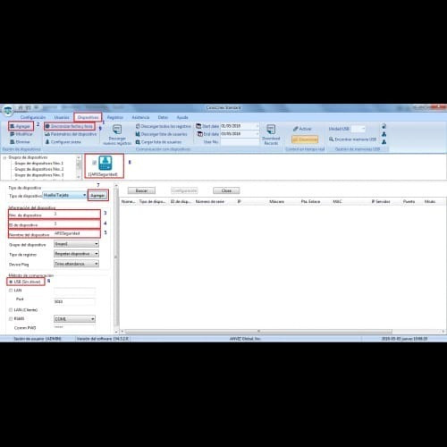 Anviz M5-pro Control De Acceso Huella Exterior Sin Fuente