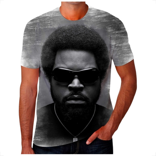 Camisa Camiseta Ice Cube Cantor De Hip Hop Gangsta Rap 05