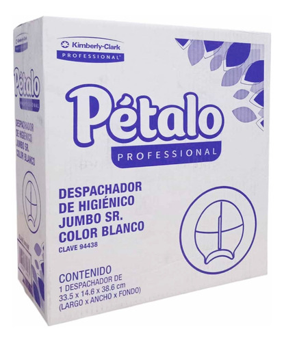 Despachador Para Higienico Jumbo Sr Kimberly Clark 94438 6pz