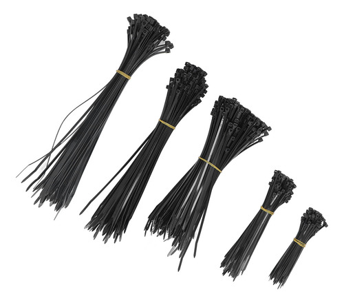 Nylon Cable Tie 550pcs Zip Ties Assortment Set Self Locking