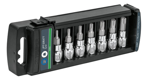 Juego Dados Punta Torx T15 A T50 Cuadro 3/8´ 7pz 14171