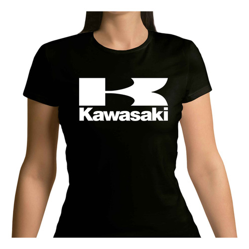Remeras Mujer Motos Kawasaki |de Hoy No Pasa| 12 V