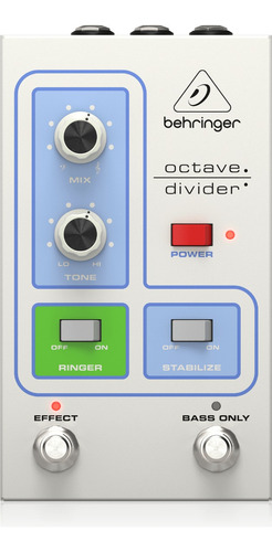 Behringer Octave Divider Pedal De Guitarra