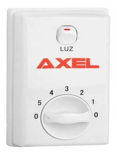 Ventilador de techo Axel AX-VT4PL blanco con 4 palas de metal, 1.2 m de diámetro 220 V