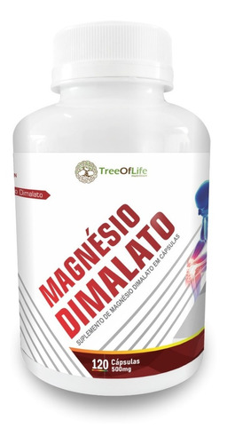 Magnesio Dimalato Original 120 Capsulas 500mg