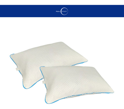 Pack 2 Almohadas Dream Memory Foam Tamaño Estándar 60 X 40
