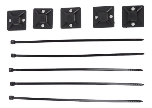 Bridas Para Cables Con Cremallera, 200 Unidades, De Nailon,