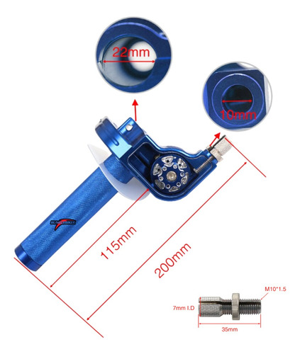 Acelerador De Cuarta Universal Cnc