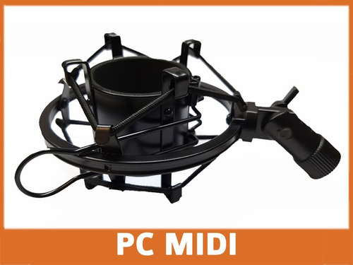 Imagen 6 de 8 de Shockmount Araña Alctron Ma001 Black Microfono Condensador