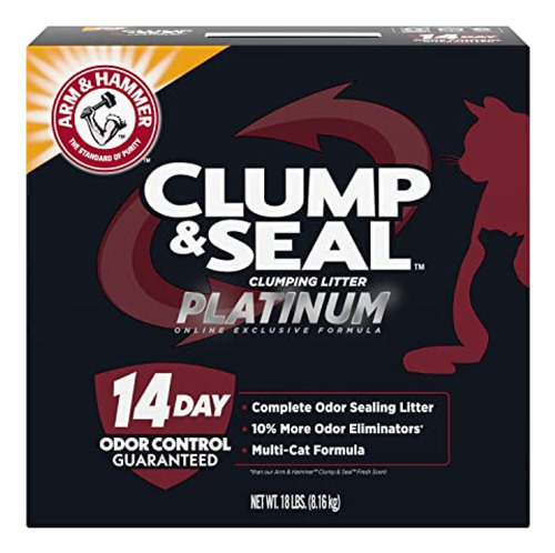 Arena Para Gatos  Arm & Hammer Clump & Seal Platinum Multi-c