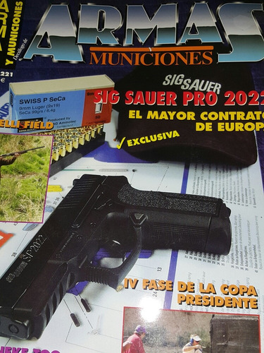 Revista Armas Municiones N 221 Benelli Field Sig Sauer 