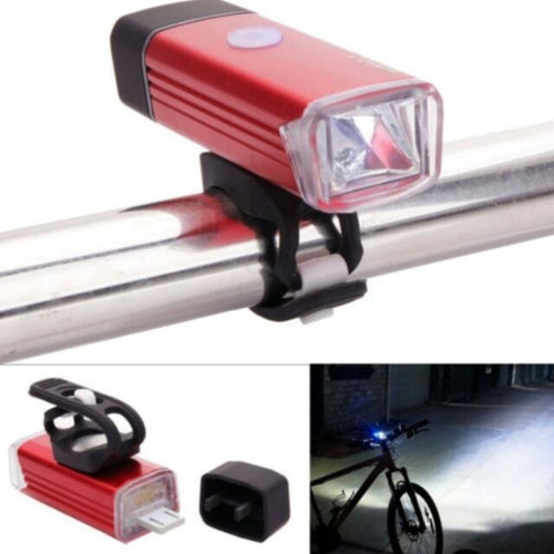 Luz Delantera Para Bicicleta 180 Lumens Cree Led Recargable