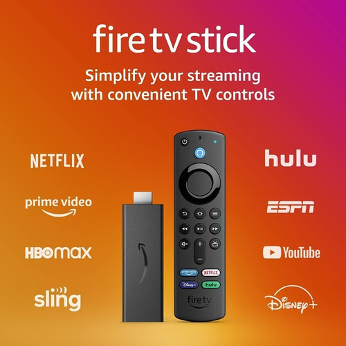 Imagen 2 de 3 de Amazon Fire Tv Stick 2021 Netflix Youtube Disney Plus