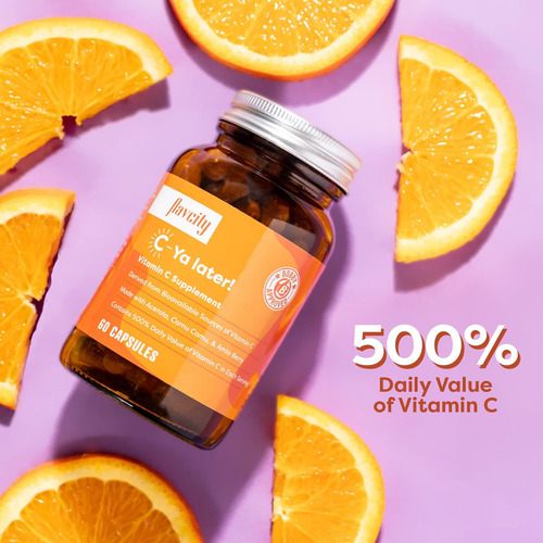 Suplemento De Vitamina C Flavcity, C-ya Later - Suplemento D