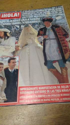 Revista Hola 2531 Del 11 De Febrero Del Año 1993