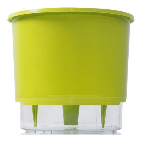 Vaso Raiz Autoirrigável N2 12x11 Verde Claro Auto Irrigável