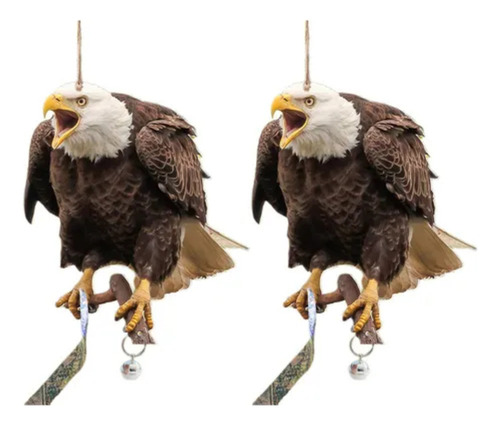 L, 2 Pájaros Que Repelen A Los Espantapájaros En Un Huerto