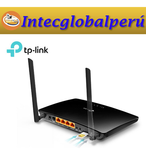 Router Wireless Tp-link Tl-mr6400 (apac) 4g Lte N 300mbps