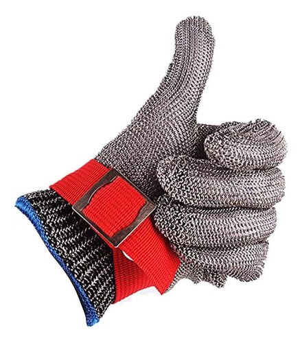 Guantes Resistentes A Los Cortes De Acero Inoxidable, Malla