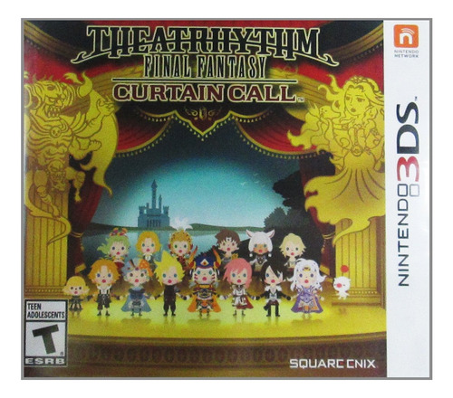 3ds Theatrhythm Final Fantasy Curtain Call Novo Lacrado