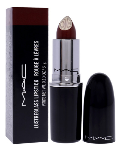 Lápiz Labial Mac Lustreglass 549 Pda Para Mujer, 3 Ml