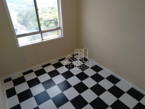 Apartamento Com 2 Dormitórios À Venda, 60 M² Por R$ 250.000,00 - São Lourenço - Niterói/rj - Ap4013