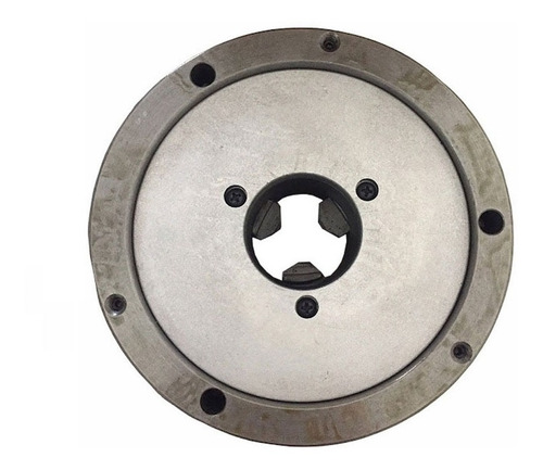 Placa P/torno 3 Castanhas Universal 250mm Furo Frontal Goldy