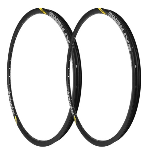 Kit 2 Aro 29 Vzan Extreme Pro 28 Furos Mtb Tubeless C/ Ilhós