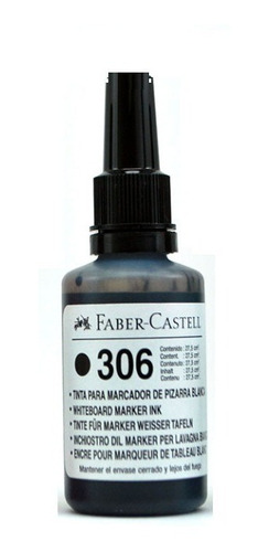 Tinta Faber (306) Para Marcador De Pizarra Jumbo 126 Negro