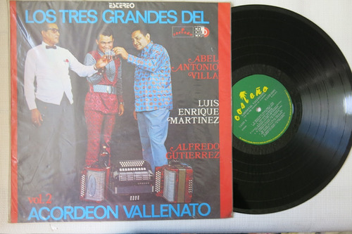 Vinyl Vinilo Lp Acetato Grandes Del Acordeon Villa Martinez 