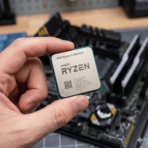 Processador Amd Ryzen 5 5500x3d (oem) Sem Cooler Box | MercadoLivre
