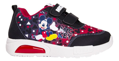 Zapatillas Niños Footy Mickey Disney Futbol Urbanas Velcro