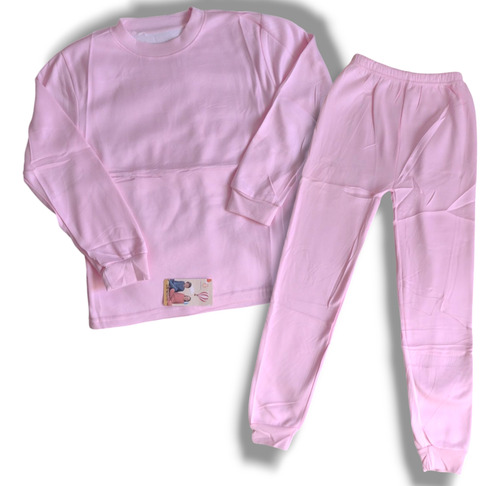 Pijama Térmico Juvenil Camiseta Pantalón Importado Mayorista