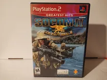 Comprar Socom Ii 2 U.s. Navy Seals Ps2 (con Manual)