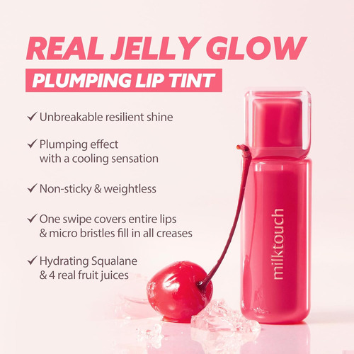 Milktouch Jelly Fit Glow Lip Tint - Brillo De Labios Hidrata
