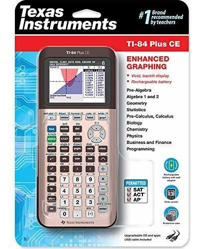 Imagen 2 de 3 de Texas Instruments Ti-84 Plus Ce Color Graphing Calculator, R