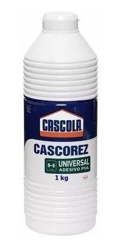 Cola Branca Cascorez Universal Adesivo Pva 1kg C/4 Peças