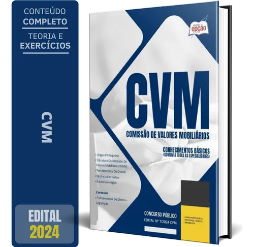 comprar  Apostila Concurso Cvm - Conhecimentos Básicos (comum)