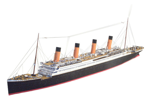 A Juego Rompecabezas 3d Del Barco Titaniccruise Titanic En T