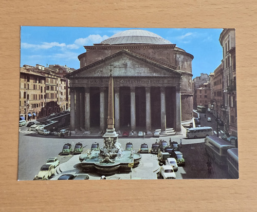 Tarjeta Postal Roma Pantheon - Antigua Sin Escribir
