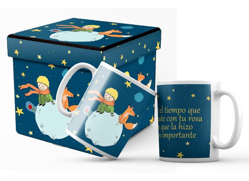 El Principito Caja Y Taza Personalizada Regalos Originales