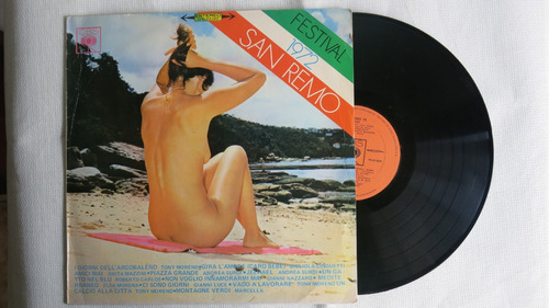 Vinyl Vinilo Lps Acetato Festival San Remo 1972 Roberto Carl