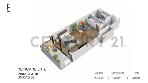 Venta Departamento Belgrano Monoambiente Pozo Feel Belgrano