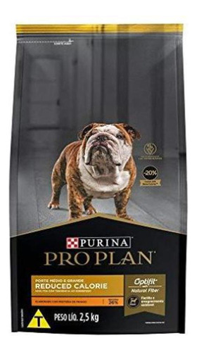 Pro Plan Cães Reduced Calorie Med Gde 2,5kg