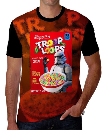 Playera Troops Loops Trooper Cereal Star Wars Froot