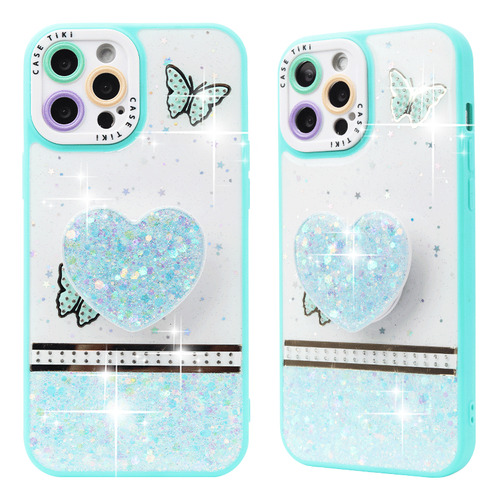 Funda Con Soporte Corazón Para Huawei Motorola iPhone Y Oppo